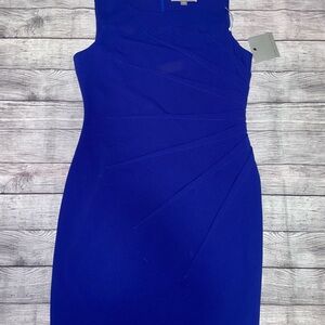 Marc New York Elegant Blue Sleeveless Dress